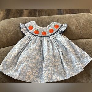 6 months smocked dress